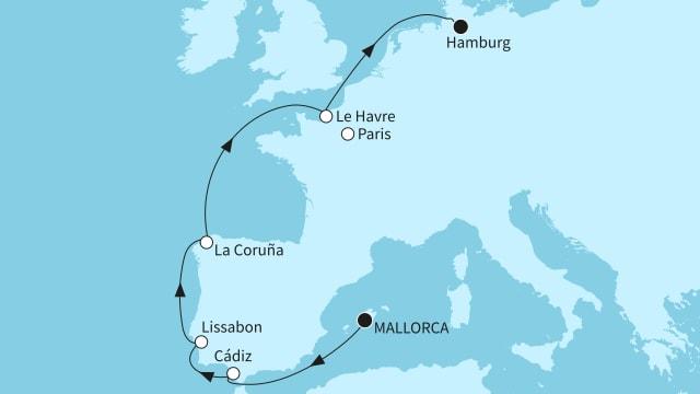 Die Sonnenseiten Westeuropas