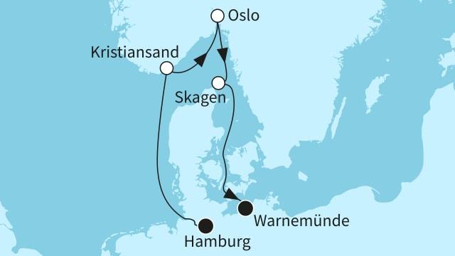 Stippviste ins Nordland