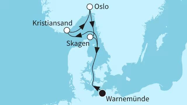 Zu Besuch in Norwegens Städten