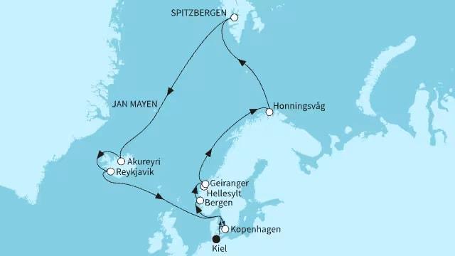 Große Abwechslung im Hohen Norden
