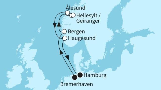 Fjordland Norwegen