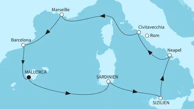 Metropolen des westlichen Mittelmeers