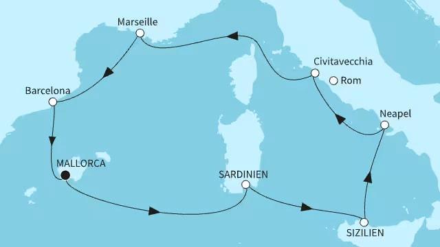 Metropolen des westlichen Mittelmeers