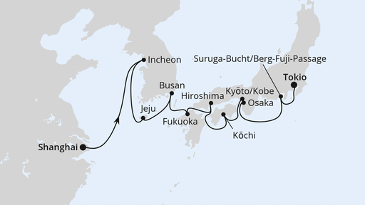 China, Südkorea & Japan 2