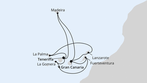 Kanarische Inselwelt & Madeira 1