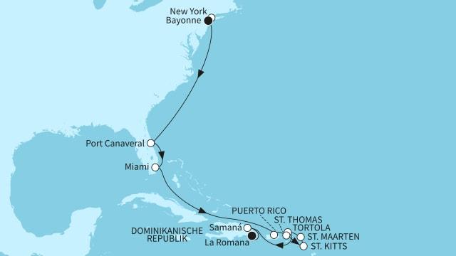 USA Ostküste & Karibiksonne