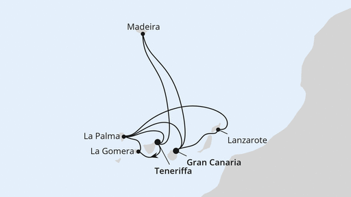 Kanarische Inselwelt & Madeira 1