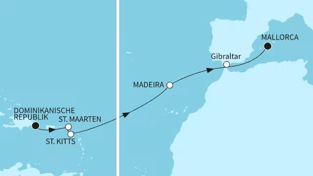 Auszeit auf dem Atlantik