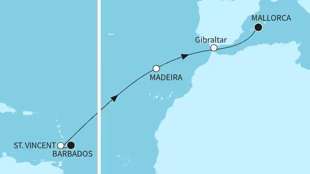 Auszeit auf dem Atlantik