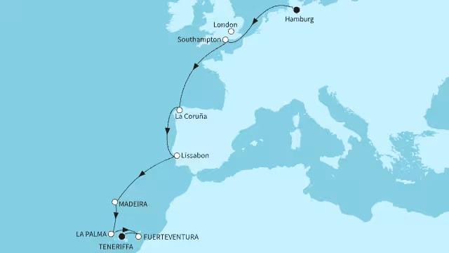 Perlen des Atlantiks