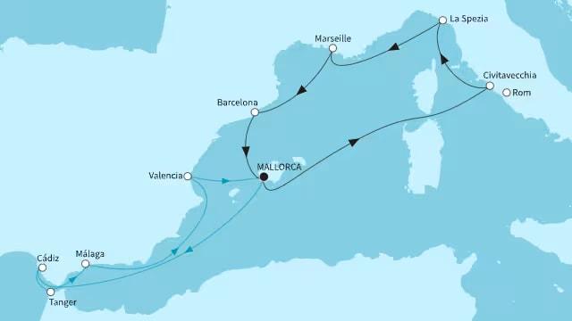 Kulturelle Vielfalt im westlichen Mittelmeer