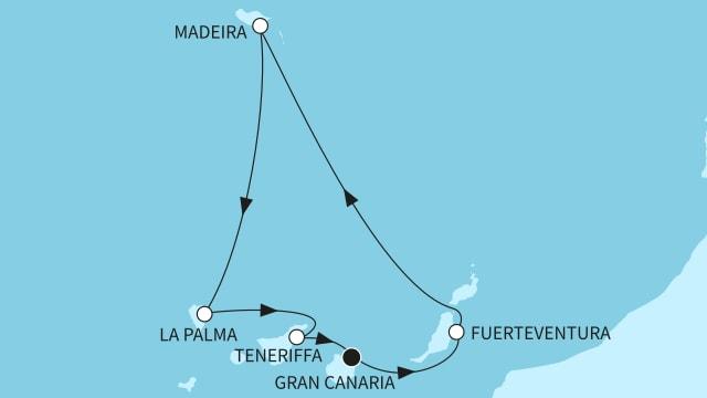 Kanaren  mit Madeira