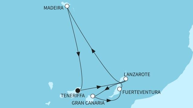 Kanaren mit Madeira