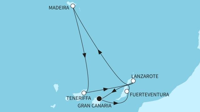 Kanaren mit Madeira