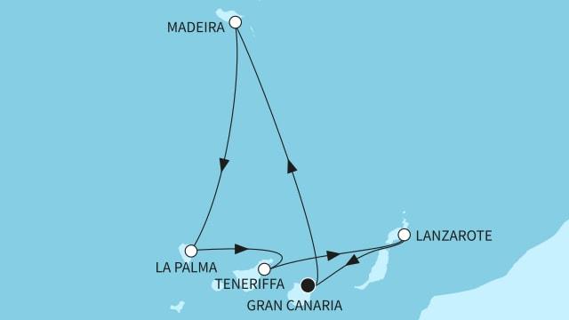 Kanaren mit Madeira