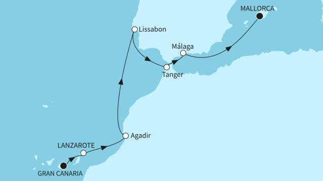 Marokko und die Südspitze Europas