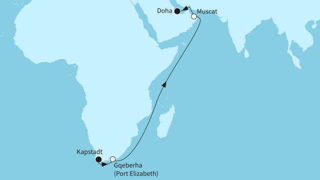 Wildes Südafrika und Orient
