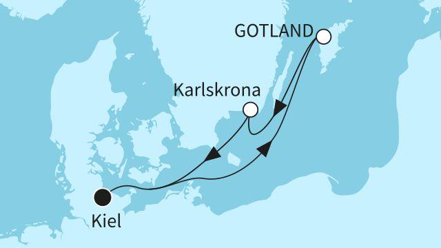 Kurzreise Skandinavische Inseln