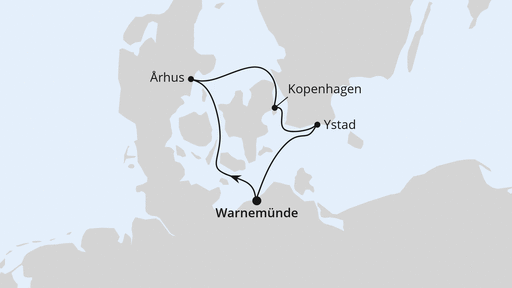 Kurzreise nach Dänemark & Schweden ab Warnemünde