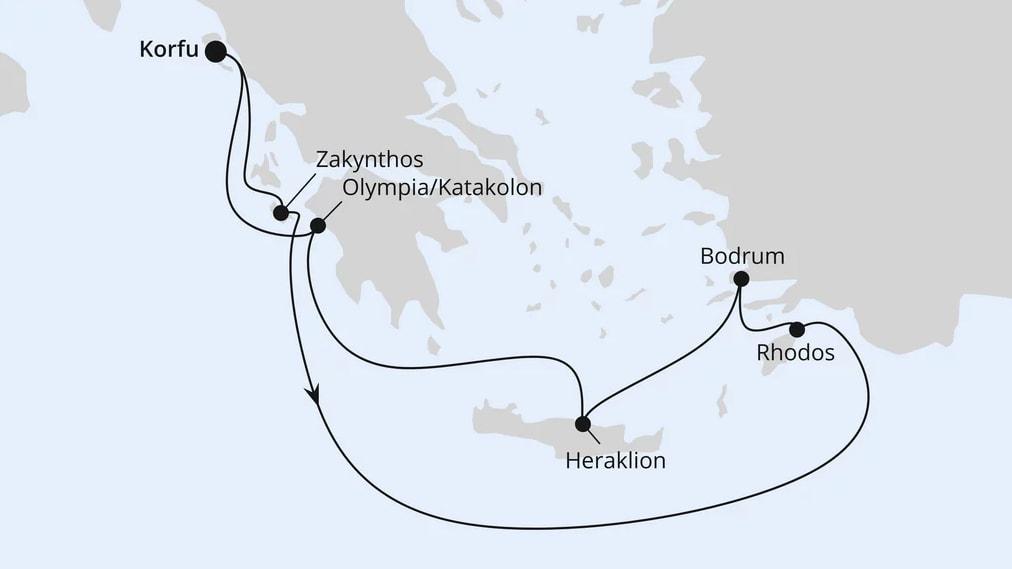 Griechenland ab Korfu 2