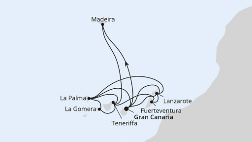 Große Kanarenreise mit La Gomera & Madeira