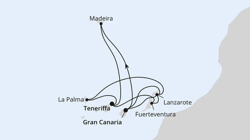 Kanarische Inselwelt & Madeira 2