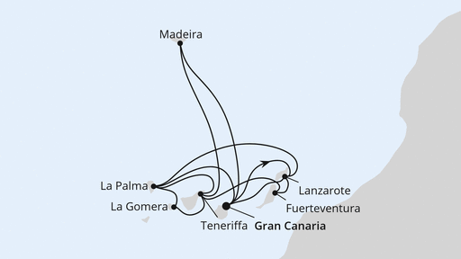 Große Kanarenreise mit La Gomera & Madeira