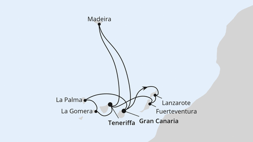 Kanarische Inselwelt & Madeira 2