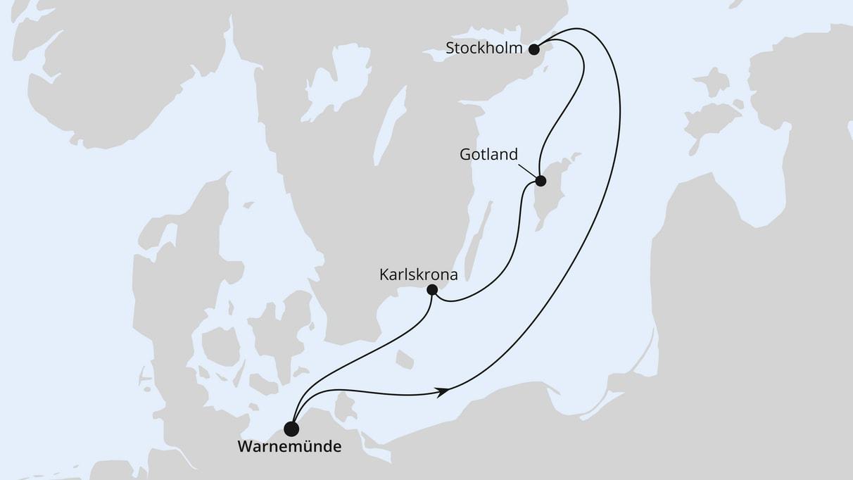 Kurzreise nach Schweden ab Warnemünde 2