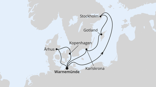 Schweden & Dänemark mit Stockholm ab Warnemünde 2
