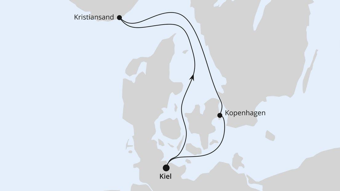 Kurzreise Norwegen & Dänemark ab Kiel 2