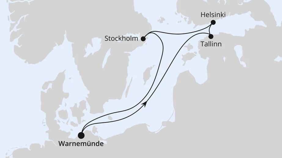 Ostsee ab Warnemünde 2