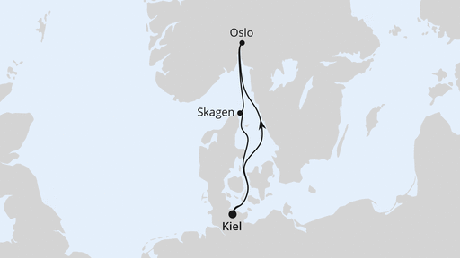 Kurzreise Norwegen & Dänemark ab Kiel 1