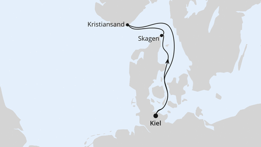 Kurzreise Norwegen & Dänemark ab Kiel 1