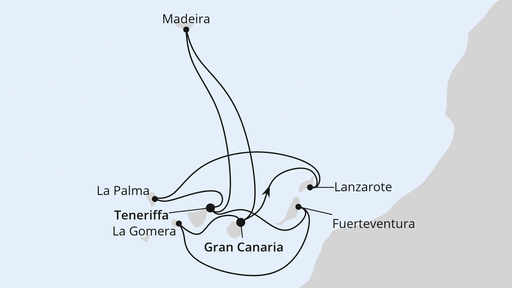 Kanarische Inselwelt & Madeira 2