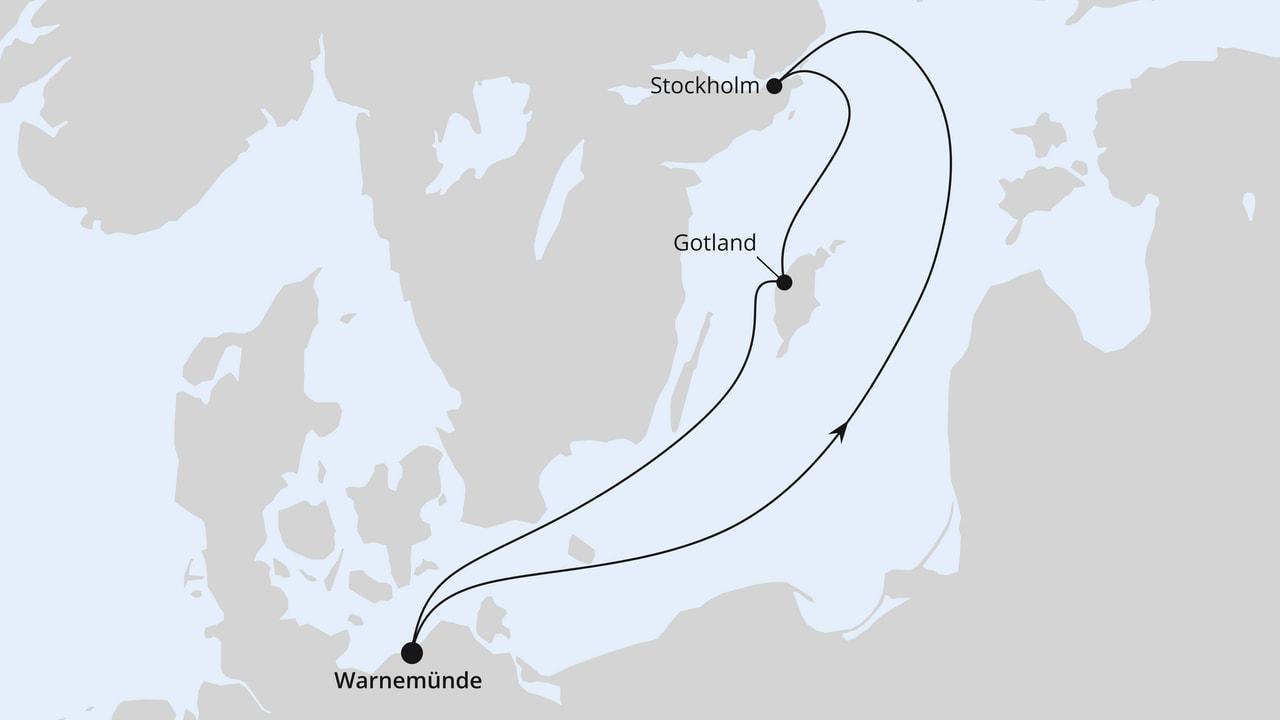 Kurzreise nach Schweden ab Warnemünde 1