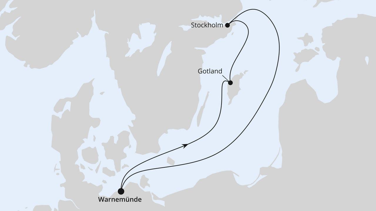 Kurzreise nach Schweden ab Warnemünde 1