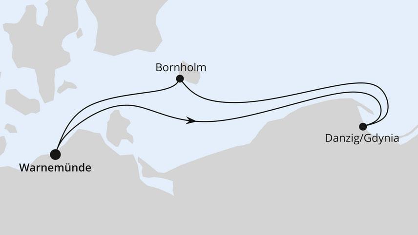 Kurzreise nach Polen & Dänemark ab Warnemünde