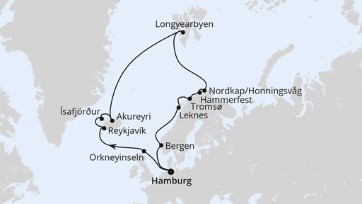 Highlights am Polarkreis ab Hamburg