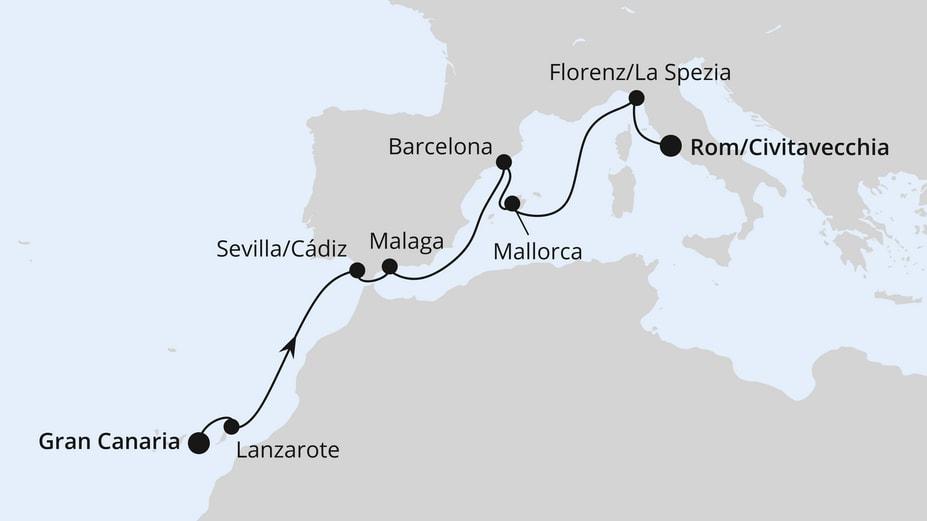 Kanaren & Andalusien ab Gran Canaria 2