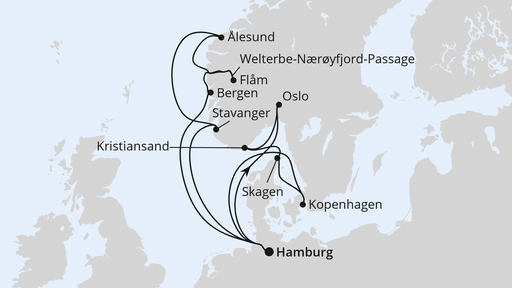 Große Skandinavien-Reise ab Hamburg 2