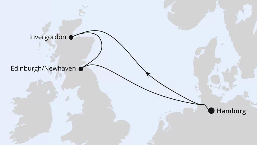 Kurzreise nach Schottland ab Hamburg