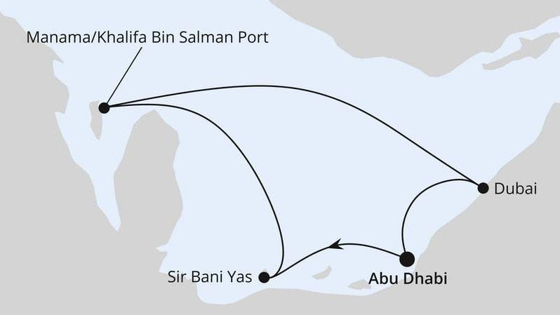 Orient ab Abu Dhabi