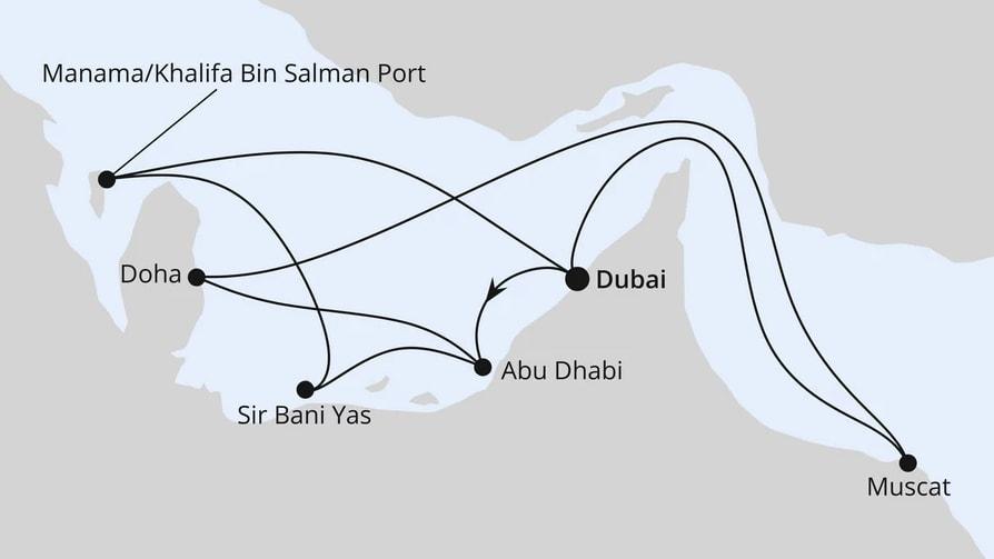 Große Orient-Reise ab Dubai