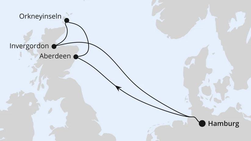Schottland ab Hamburg