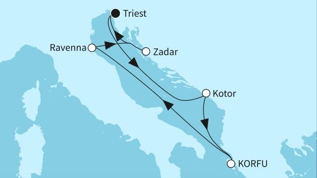Sehnsuchtsziele an der Adria