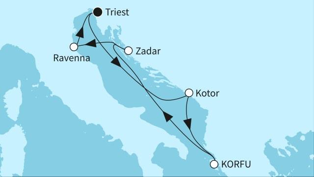 Sehnsuchtsziele an der Adria