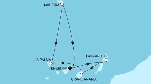 Kanaren mit Madeira