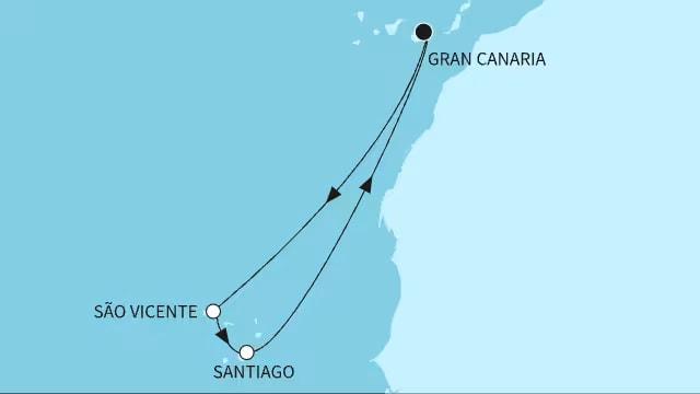 Kanaren mit Kapverdischen Inseln