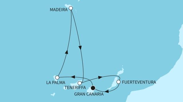Kanaren mit Madeira